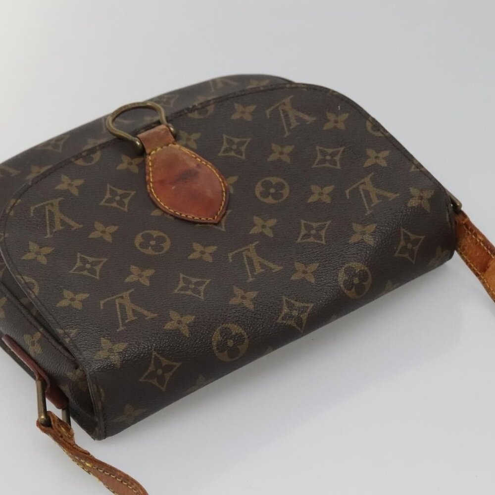 Authentic LOUIS VUITTON Monogram Saint Cloud GM Shoulder Bag M51242 LV - Picture 13 of 16